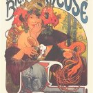 Bieres de la Meuse Poster 24x36 Mucha Art Nouveau Beer Ad 1897