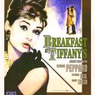 Breakfast at Tiffany's Poster 23x35 Audrey Hepburn RARE Holly Golightly LBD