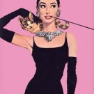 Breakfast at Tiffany's Poster 24x36 Audrey Hepburn PINK