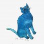 One Blue Pussy by Andy Warhol Poster Print 1954 Sam Cat