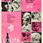 Lolita Poster 27x40 Stanley Kubrick Sue Lyon Peter Sellers Nabokov RARE Italian