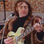 JOHN LENNON GUITAR STRAP ROOF TOP CONCERT THE BEATLES LET IT BE ELECTRIC RARE