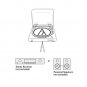 Audio-Technica Fully Automatic Belt Drive Stereo Turntable Record Player Audio Technica LP60