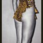 Bettie Page Poster 12x36 inches Leopard Skin Print Bikini Door Poster Rare OOP