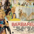 BARBARELLA MOVIE POSTER 11x17 INCHES JANE FONDA RARE IMPORT OOP BARBARELLA MOVIE POSTER 11x17 INCHES JANE FONDA RARE IMPORT OOP