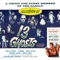 13 GHOSTS POSTER 11X14 LOBBY CARD WILLIAM CASTLE ILLUSION-O THIRTEEN VIEWER RARE