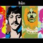 The Beatles Poster 24x36 inches Psychedelic John Paul George Ringo Trippy OOP