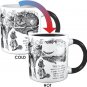 ALICE IN WONDERLAND Mug Heat Activated Transforming Disappearing Cheshire Cat