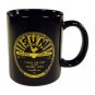 Johnny Cash Mug I Walk the Line & Folsom Prison Blues Label Art Sun Records OOP
