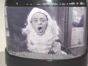 ANDY GRIFFITH SHOW Snow Globe Barney Fife Don Knotts Christmas Show Snowglobe
