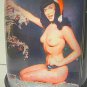 Bettie Page Snow Globe Betty Page Snowglobe Christmas 1950s Decorating Christmas Tree Nude