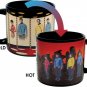 STAR TREK Mug Heat Activated Transporter Room Coffee Transforming Energize ! OOP