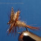 1 Dozen March Brown Dry Fly #16