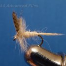 1 Dozen Light Cahill Dry Fly #14