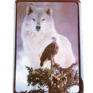 Eagle And Wolf Clock