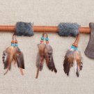 Alab Axe With Feathers