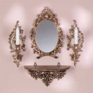 Baroque Period MirrorSconceShelf