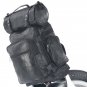 3pc Rock Design Genuine Buffalo Leather Motorcycle Bag Set