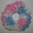 Handmade Crocheted Kid Size Hair Scrunchy