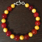 Men's Agate and Quartzite Bracelet