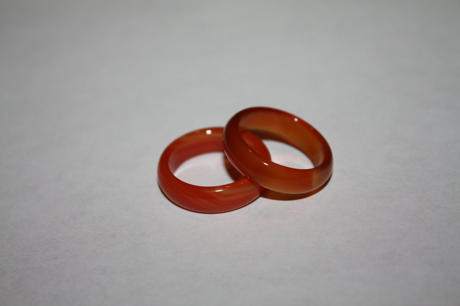 red Agate rings