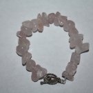 Rose Quartz medium chip Bracelet