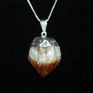 Citrine crystal point