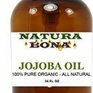 Narura Bona's Pure Organic Moisturizing Jojoba Oil for Skin, Hair, Massage an...