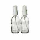 Perfume Studio 2oz Clear Glass Spray Bottles, Set of 2 Pieces