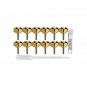 Metal Perfume Funnel Set (12 Aluminum Perfume Funnels, 1 Pipette Dropper, 1 P...