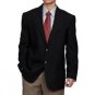 OSCAR DE LA RENTA Brown Houndstooth jacket blazer sport coat 44 Long 2 Button