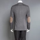 FABRINI sz 40 R REGULAR MENS NAVY PINSTRIPED WOOL BLAZER--pre-owned-NEAR MINT