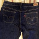 LEVIS 515 BOOT CUT JEANS SZ 6M WOMENS 31x31 9" Rise