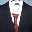 Bios Le Collezioni Beige Tan Stylish Silk/Wool Jacket Blazer Sport Coat 46 R