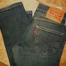 EDDIE BAUER womens 4 classic stretch Low Rise blue jeans 30x30 NICE!