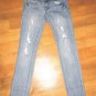 WOMENS AMERICAN EAGLE LOW RISE STRETCH BLUE JEAN SIZE 6 Reg 32x26 CuTe!!