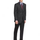 Jones New York 100% Wool Suit Sz 44 R RN 47338 Double Breasted Houndstooth