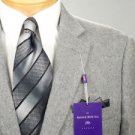 Mens Luca Rossi 3 button Sport Coat Cream size 44 L Linen Blend