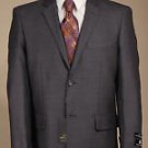 GIANFRANCO RUFFINI BLAZER SPORT COAT SUEDE-FEEL MENS SZ 44L TAN 3 BUTTON