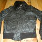 OAKTON LIMITED SUEDE LEATHER JACKET Vintage Bomber Motorcycle Black 44 R Large
