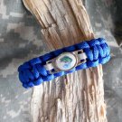 Paracord wrist band (Fish on)