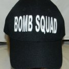 new without tags bomb squad police velcro  snap back adult baseball  hat