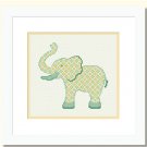 Three Cross Stitch Patterns of Baby Boy Elephant - xspdlpp64eC