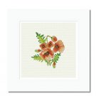 Cross Stitch Pattern of Poppies - xspdlpp38eC