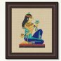Cross Stitch Pattern White Lotus - xspdlpp88eC