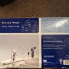 Glacier Bay Single-Handle Kitchen Faucet & Side Sprayer in Chrome MODEL 825 226