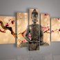 Framed!! Huge Wall Art Home Decoration Buddha Oil Painting on Canvas