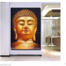 uddha Paintings Canvas God Half Face Painting Religion Art On Canvas Abstract Framed Stretched