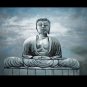 Ready to hang Asian style Modern Huge Acrylic canvas art Religious Sakyamuni Buddha Oil painting