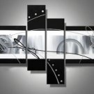 Framed!! Modern Wall Art Abstract Oil Painting on Canvas for Home Decor